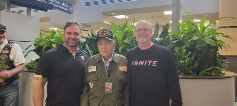 Ignite Sponsors WWII Veteran, Otis Brannon, Trip to Normandy