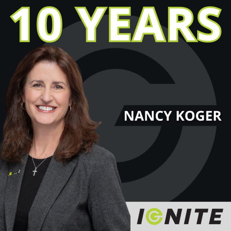 Nancy Koger Celebrates a Decade of Excellence at Ignite