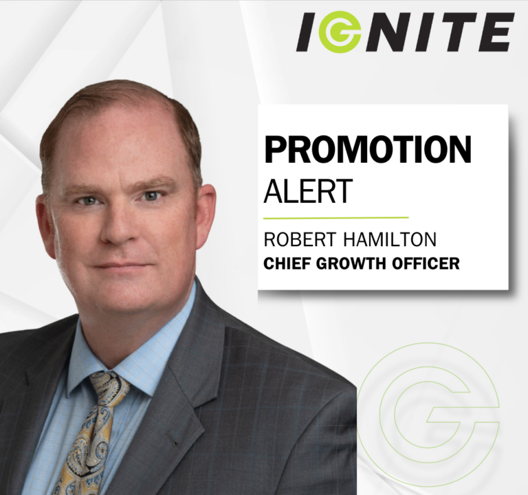 Ignite Promotes Robert Hamilton to Chief Growth Officer