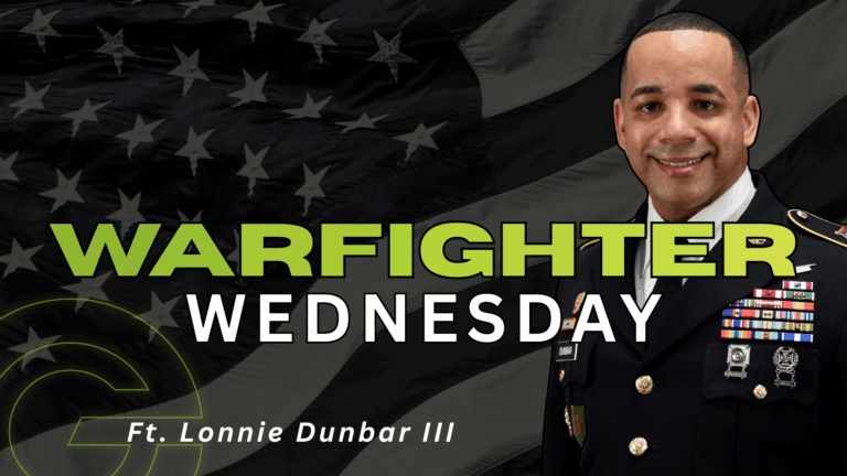 Warfighter Wednesday – Lonnie Dunbar III