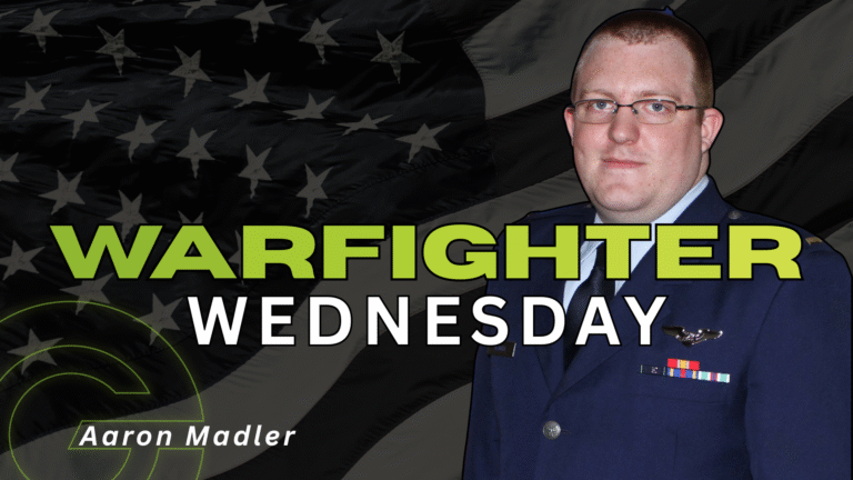Warfighter Wednesday – aaron Madler