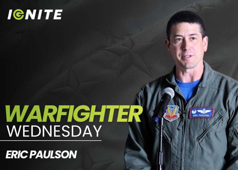 WARFIGHTER WEDNESDAY – ERIC PAULSON